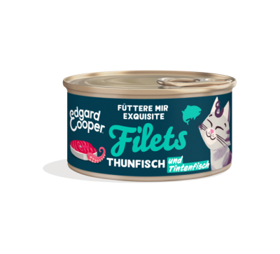 Pack - Cat - All - Fillets - Tuna & Squid - DE