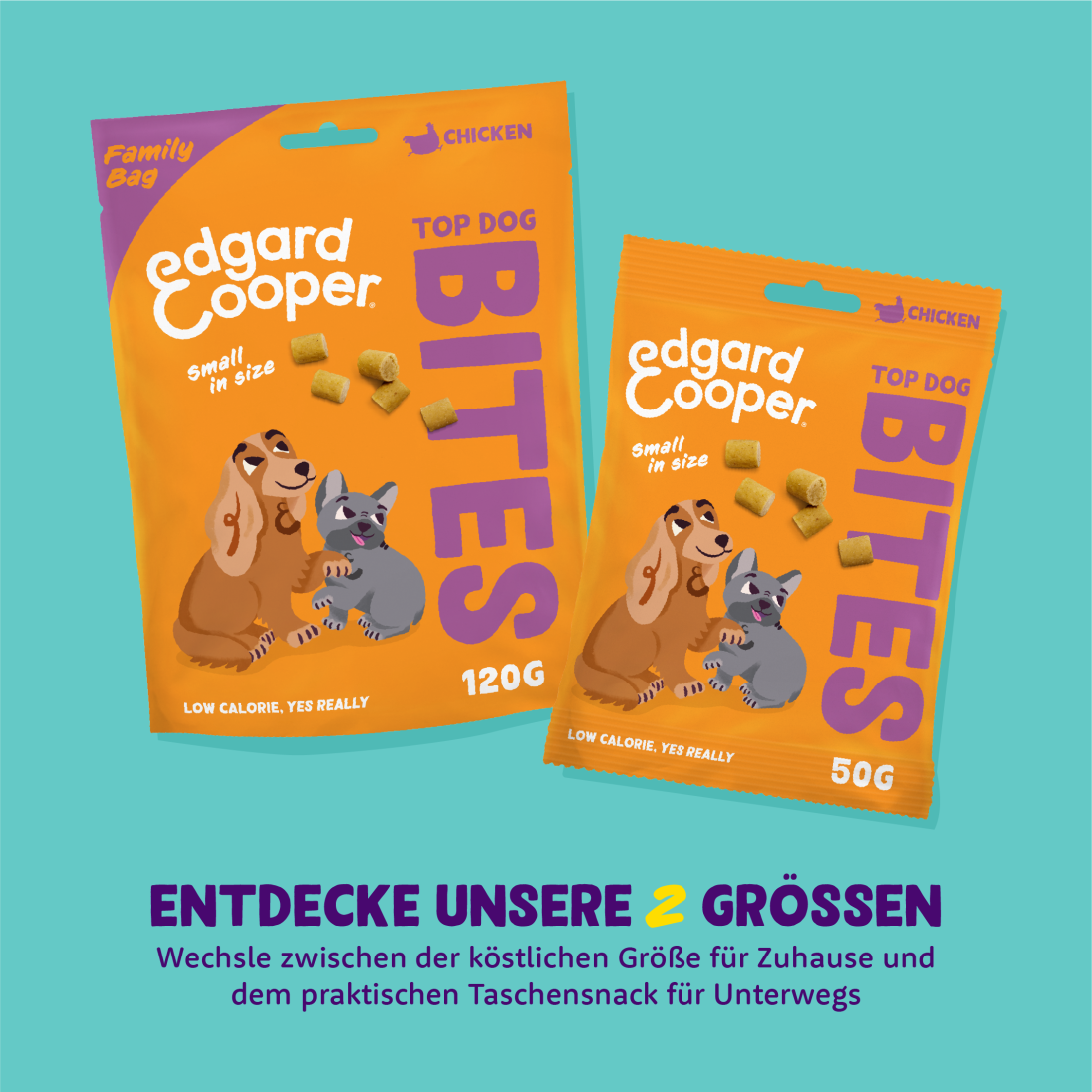 EC 2023 Bites Small Chicken Pack sizes DE