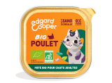 Pack - Cat Adult Pate Organic Chicken FR