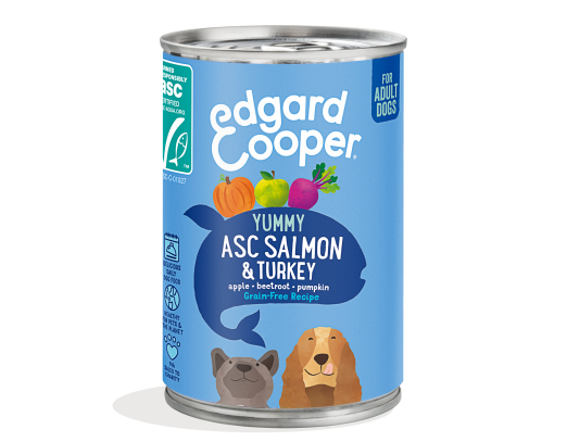 Pack - Dog Adult Paté Tin Salmon Turkey EN