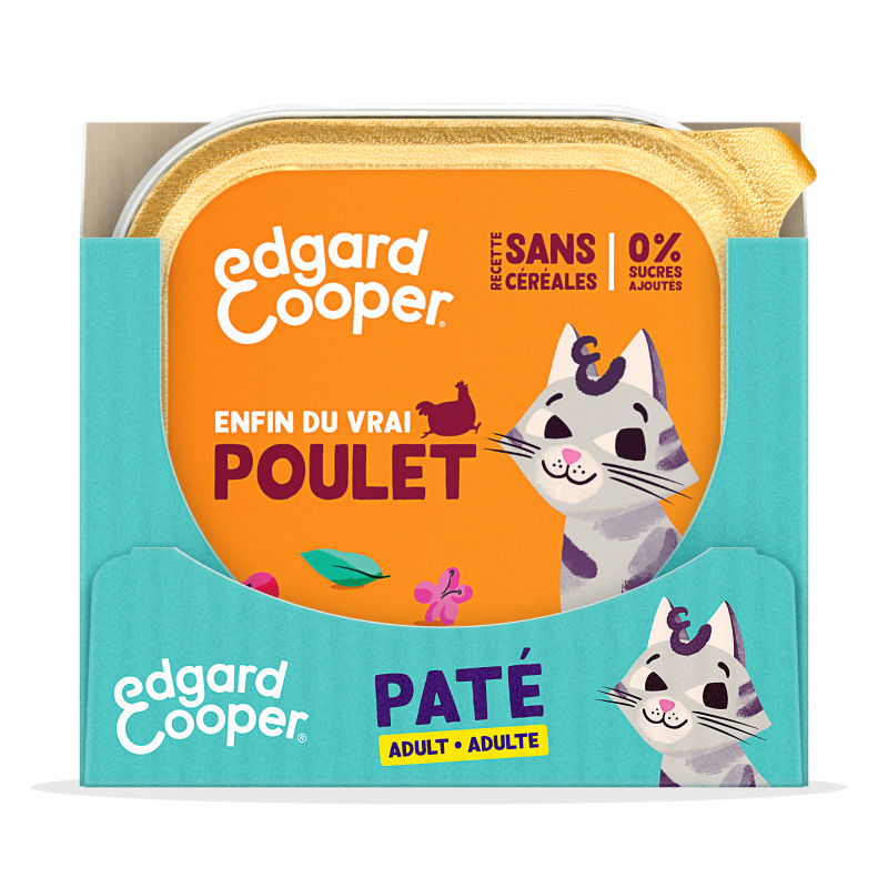 Pack - Cat Adult Pate Chicken SRP FR