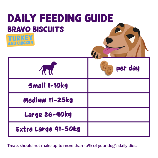 Feeding guidelines - DOG_JR-AD-SR_BISCUIT_TURKEY13-CHICKEN13 - EN