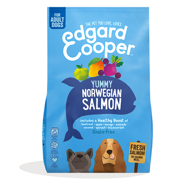 Picture of Salmon Grain-Free Dog Kibble | Edgard & Cooper