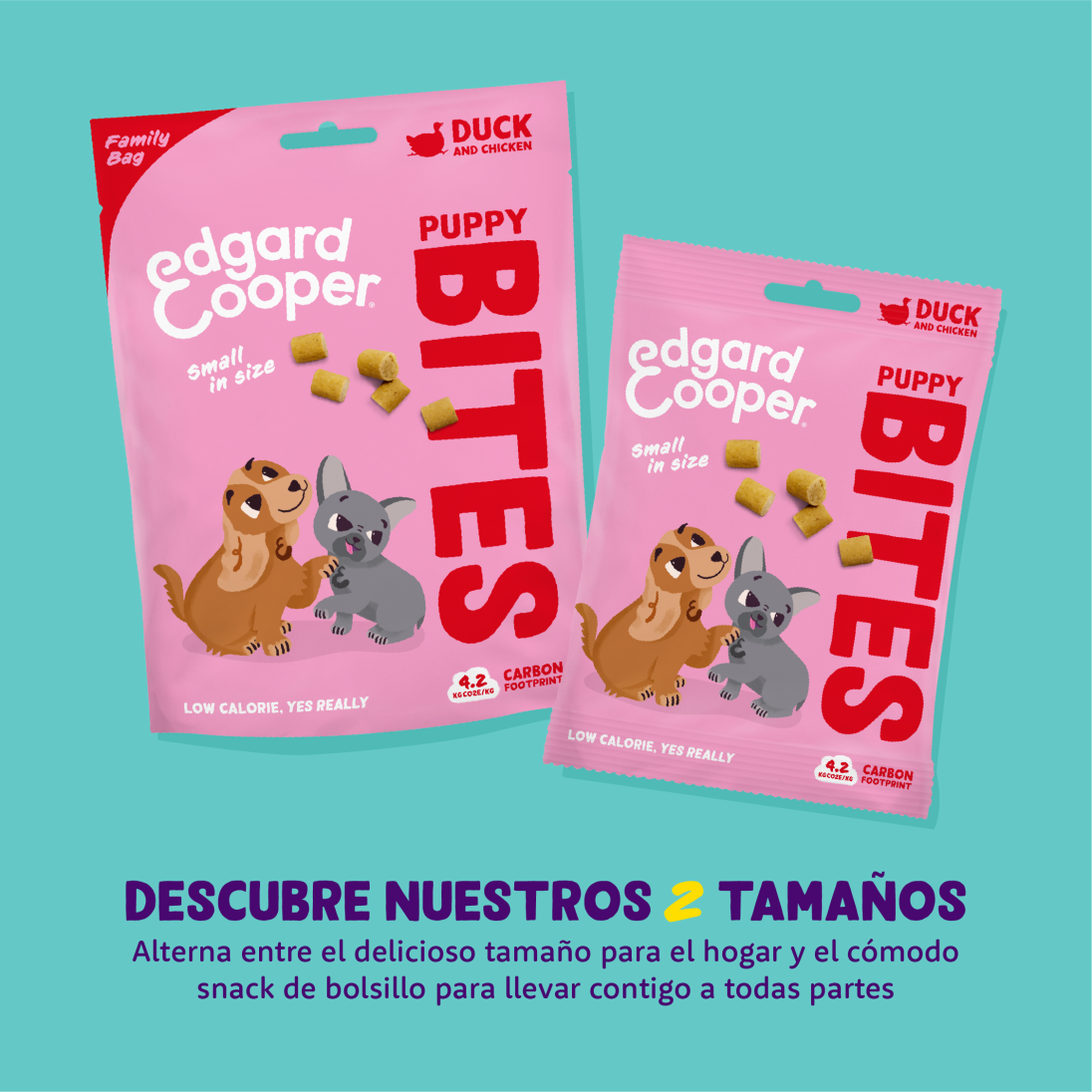 EC 2023 Bites Small Puppy Pack sizes ES