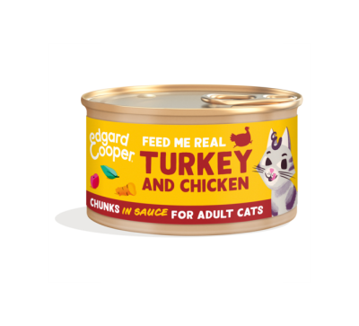Pack - Cat Adult Chunks Turkey Chicken EN
