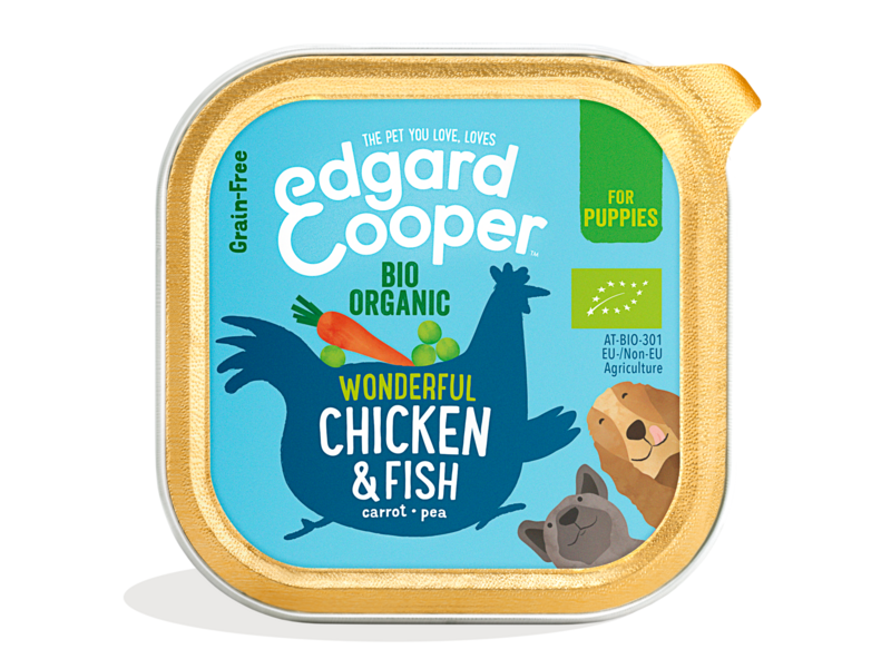 Pack - Dog - Cup - Organic Chicken & Fish - EN