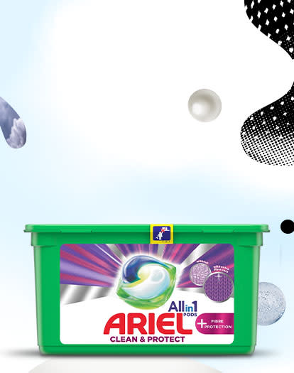 Ariel All-in-1 PODS® +Fibre Protection - Ingredients