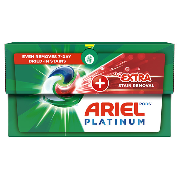 Ariel Platinum PODS® + Extra Stain Removal