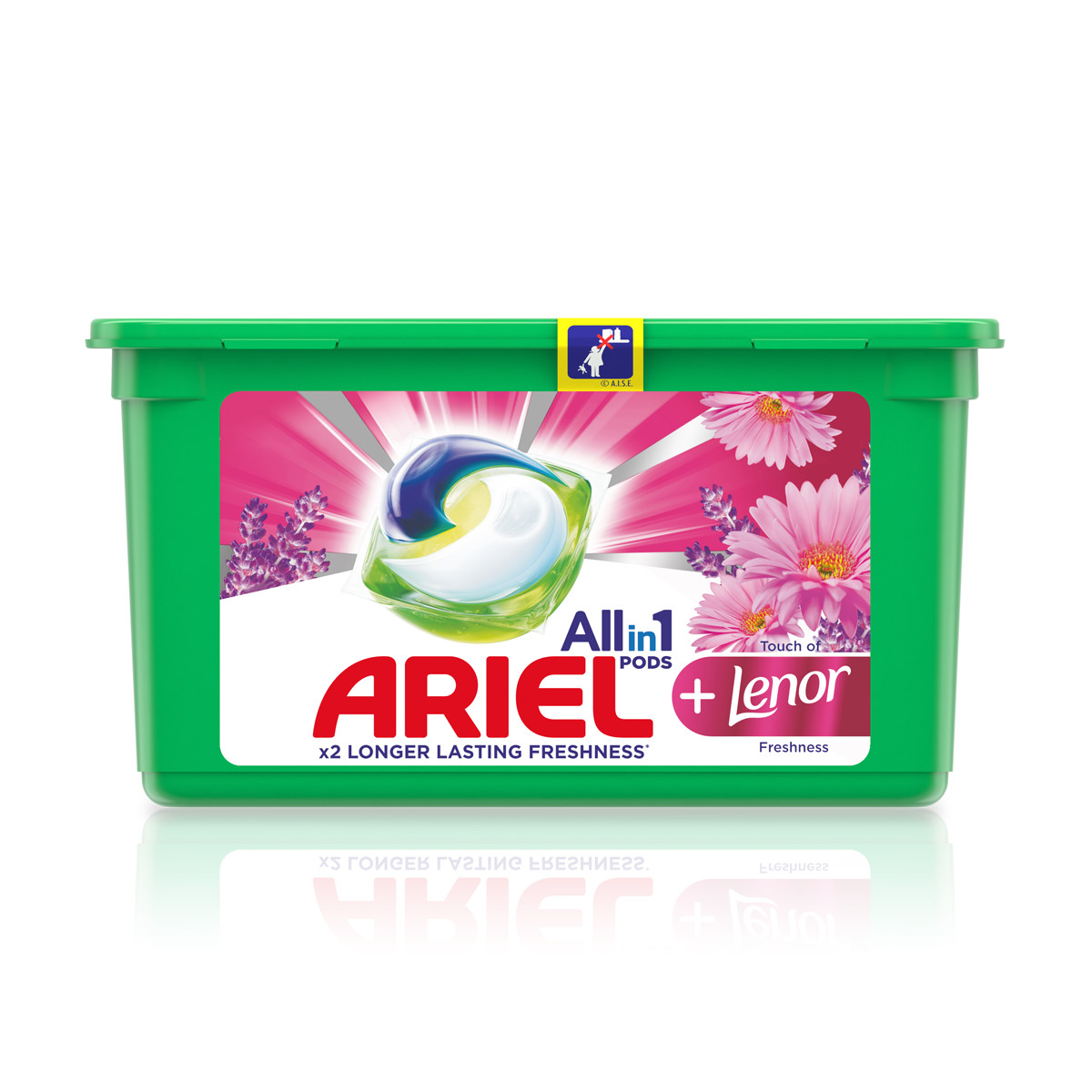 PDP - UK - Ariel All-in-1 PODS® + Lenor Freshness