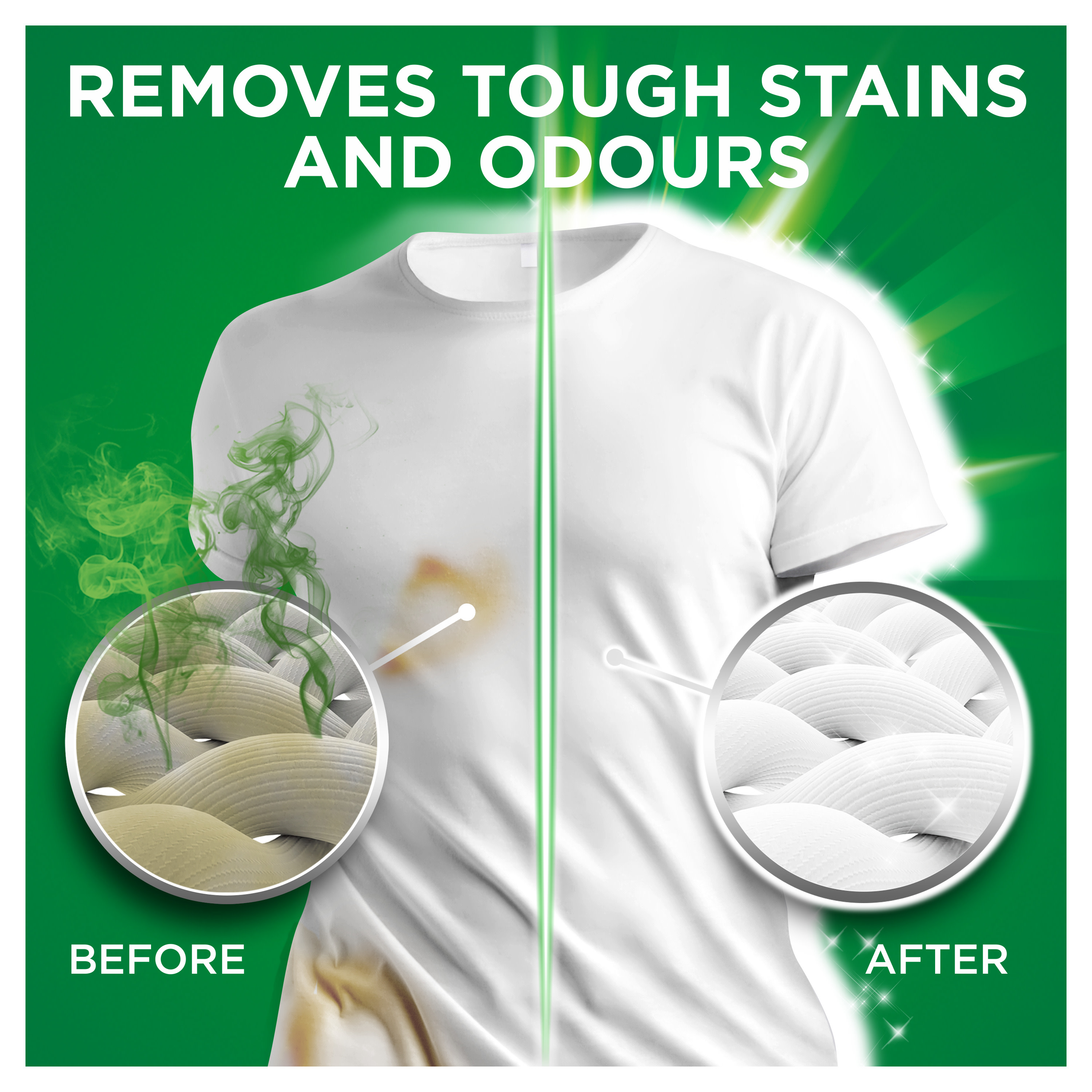 Remove Stains & Odour From Clothes With Ariel Platinum Pods® + Febreze Odour Defence