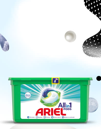 Ariel All-in-1 PODS® with a Touch of Febreze - Ingredients