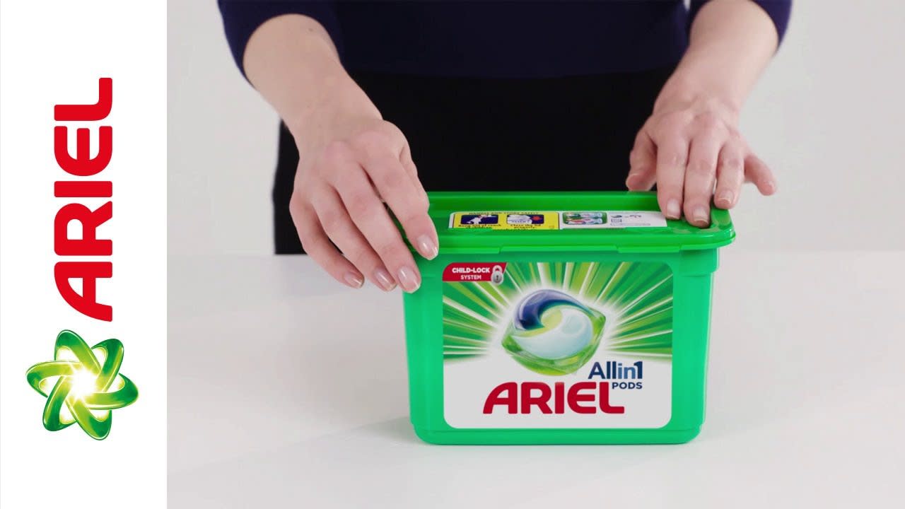 Ariel All-in-1 PODS® +Active Odour Defence - Safety