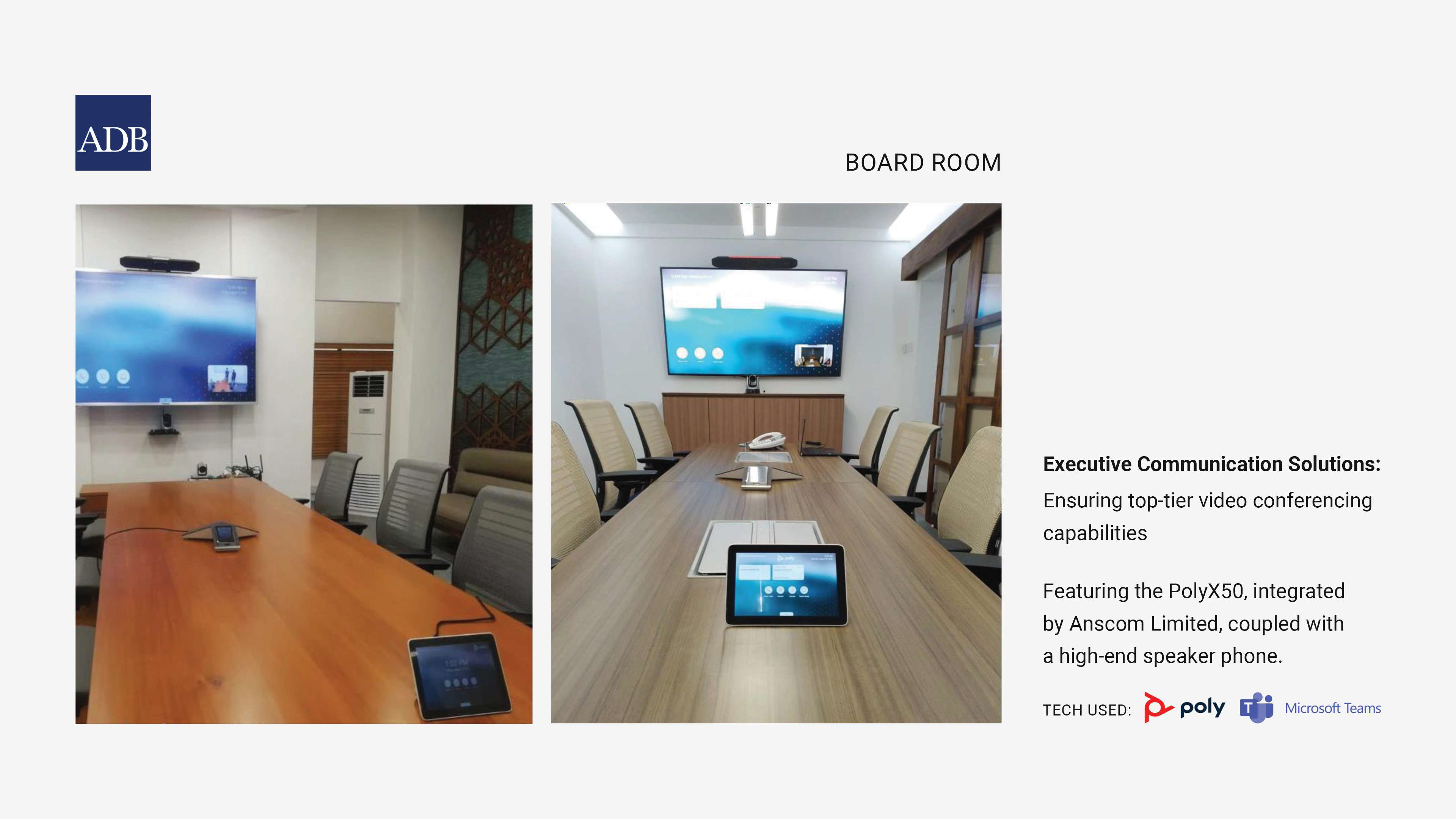 Asian Development Bank (ADB) – Boardroom