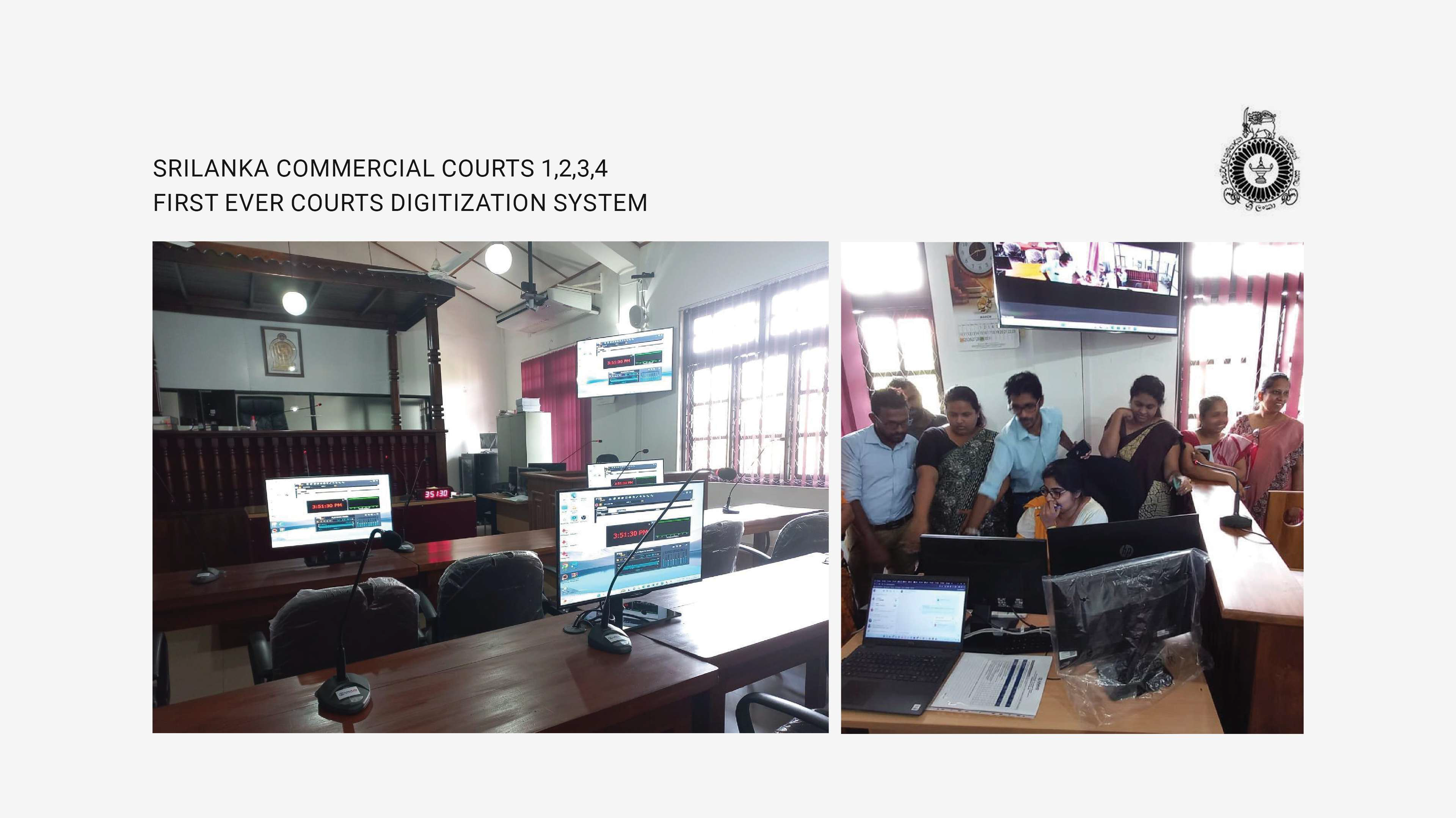 Court Digitization Project – Commercial High Courts, Sri Lanka