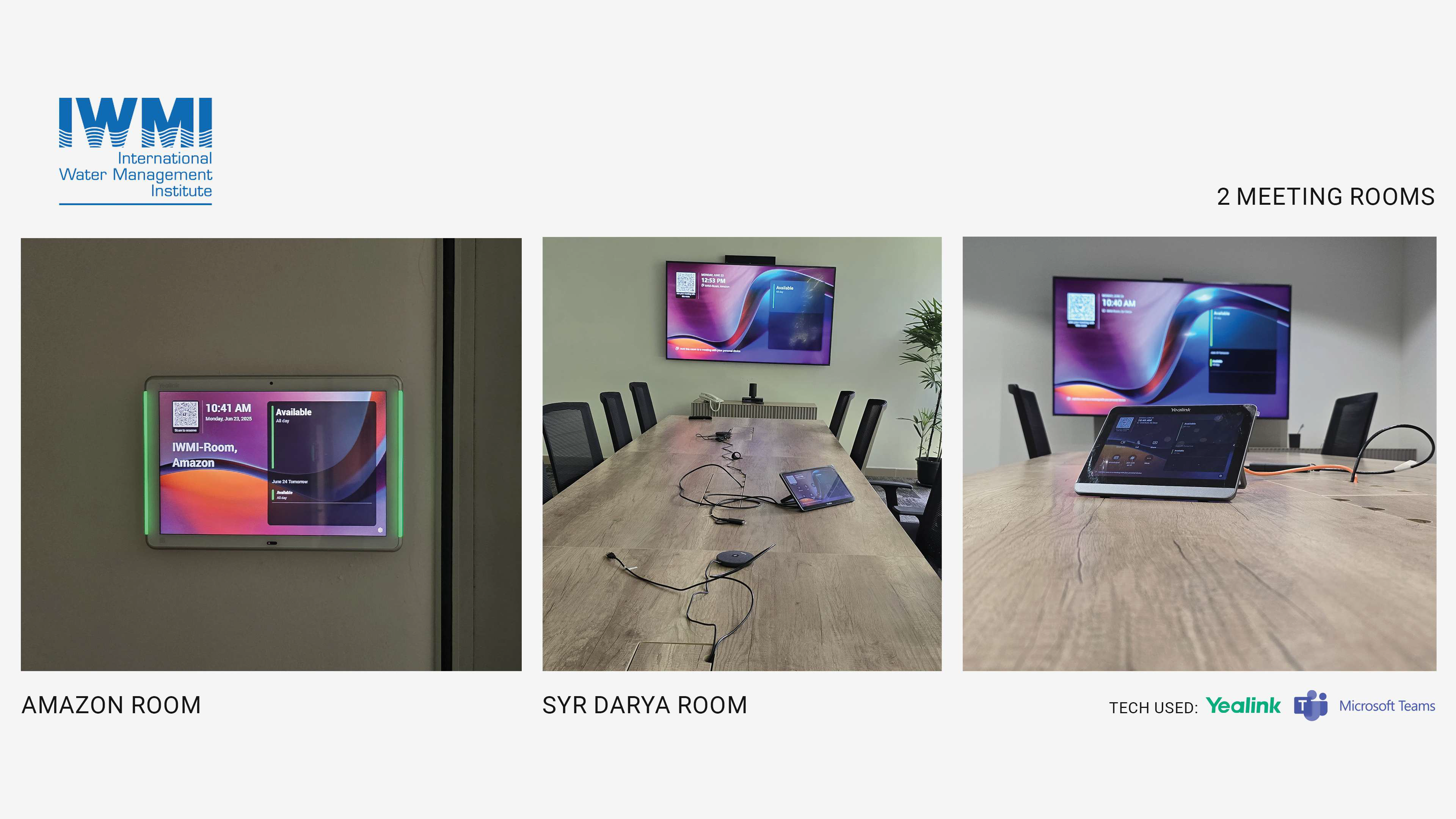 IWMI – Director General & Amazon Rooms