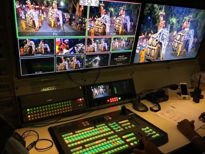 Sri Dalada Maligawa – HD OB Bus, Studio & MCR Playout