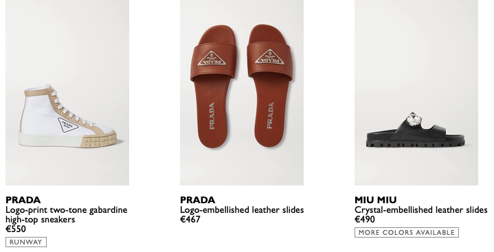 net a porter prada sandals