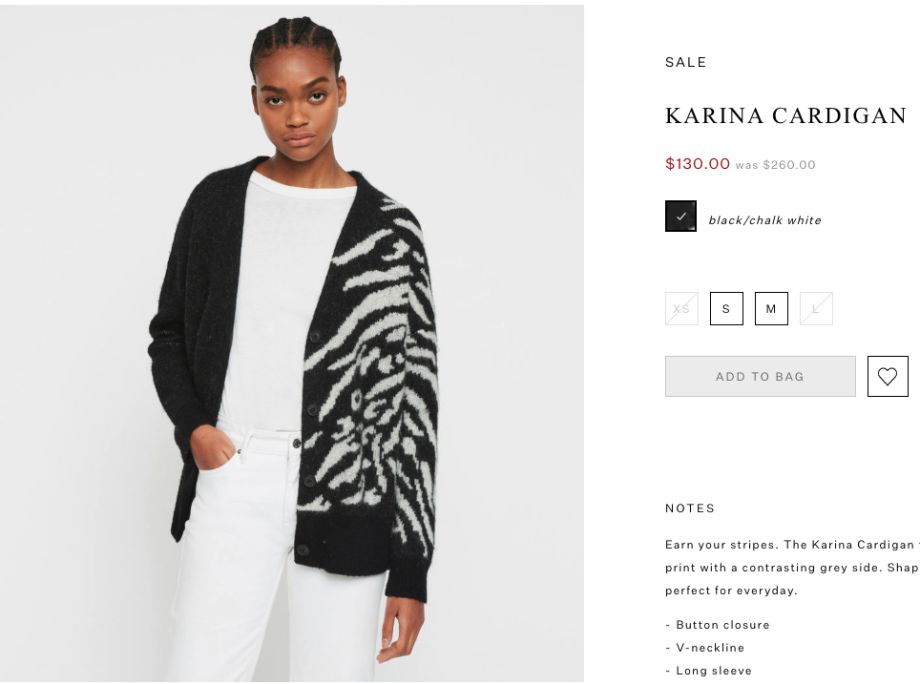 Allsaints Karina cardigan