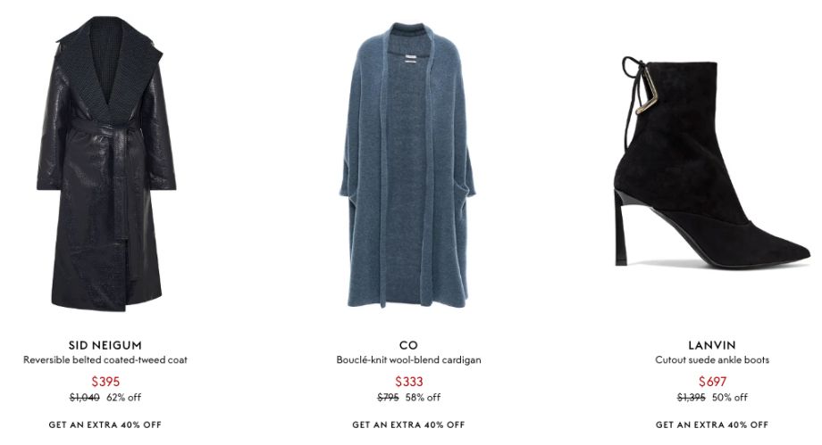 The Outnet Extra 40% off