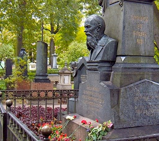 Dostoevsky’s tomb