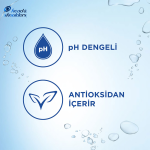 ph dengeli ve antioksidan içerir yazısı ve simgeleri