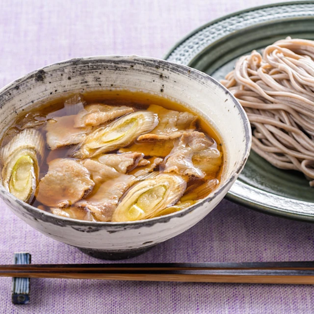 肉だしおかずつけそば