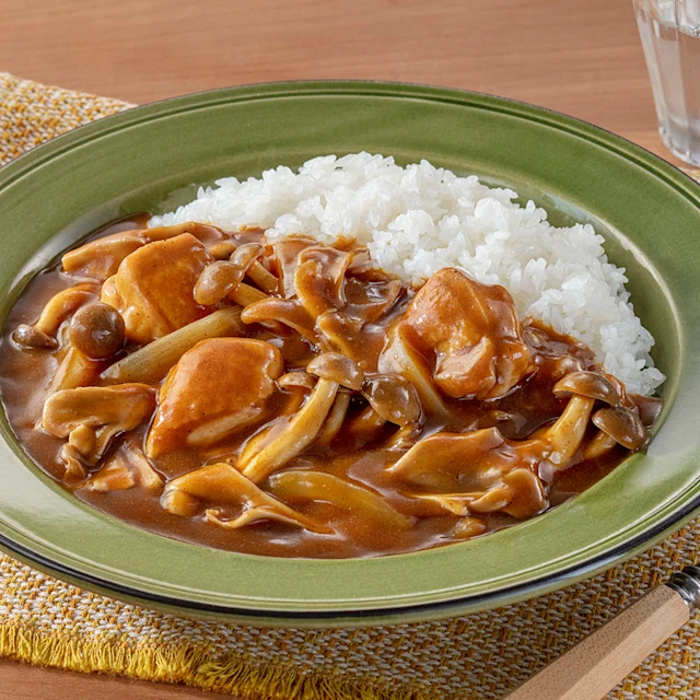 きのこのチキンカレー