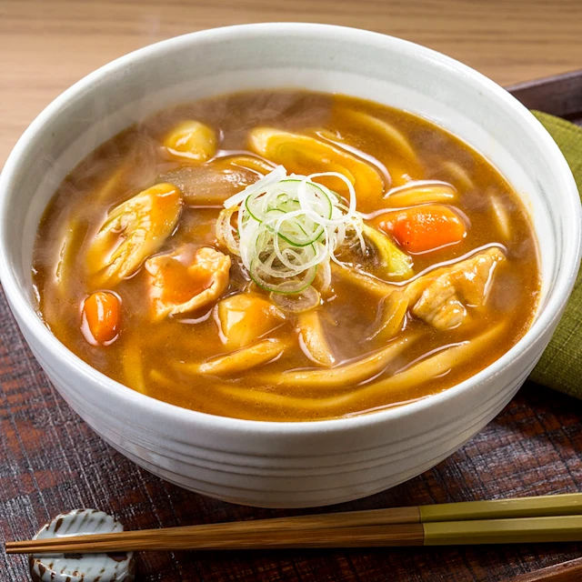 簡単リメイクカレー カレーうどん