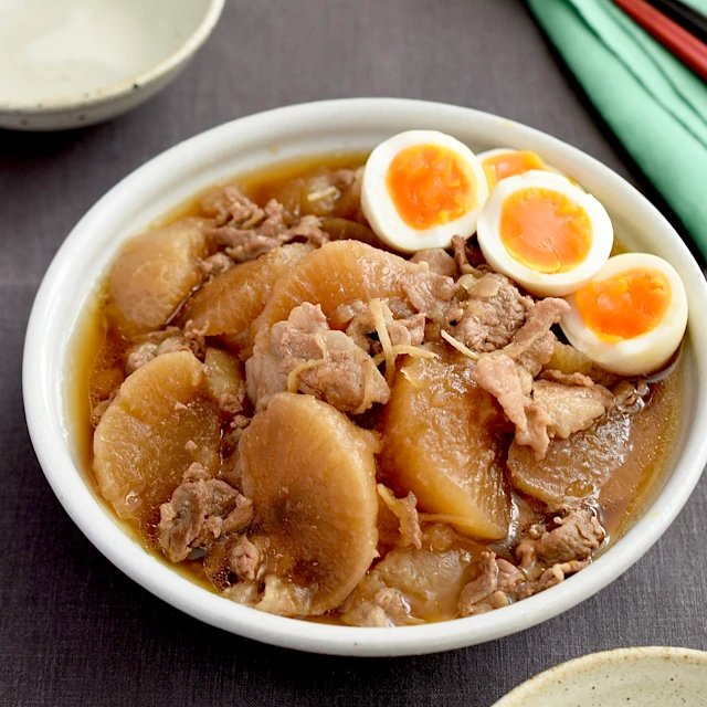 味しみ抜群!豚大根