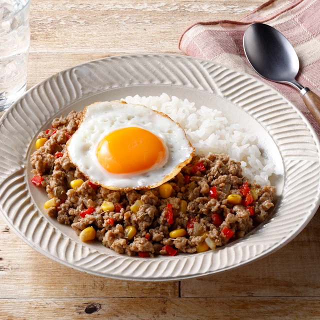 肉みそライス