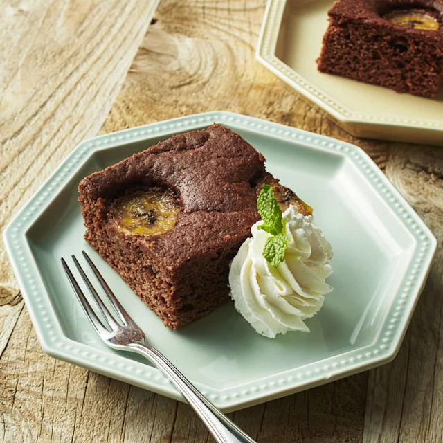 ホットケーキミックスでチョコブラウニー