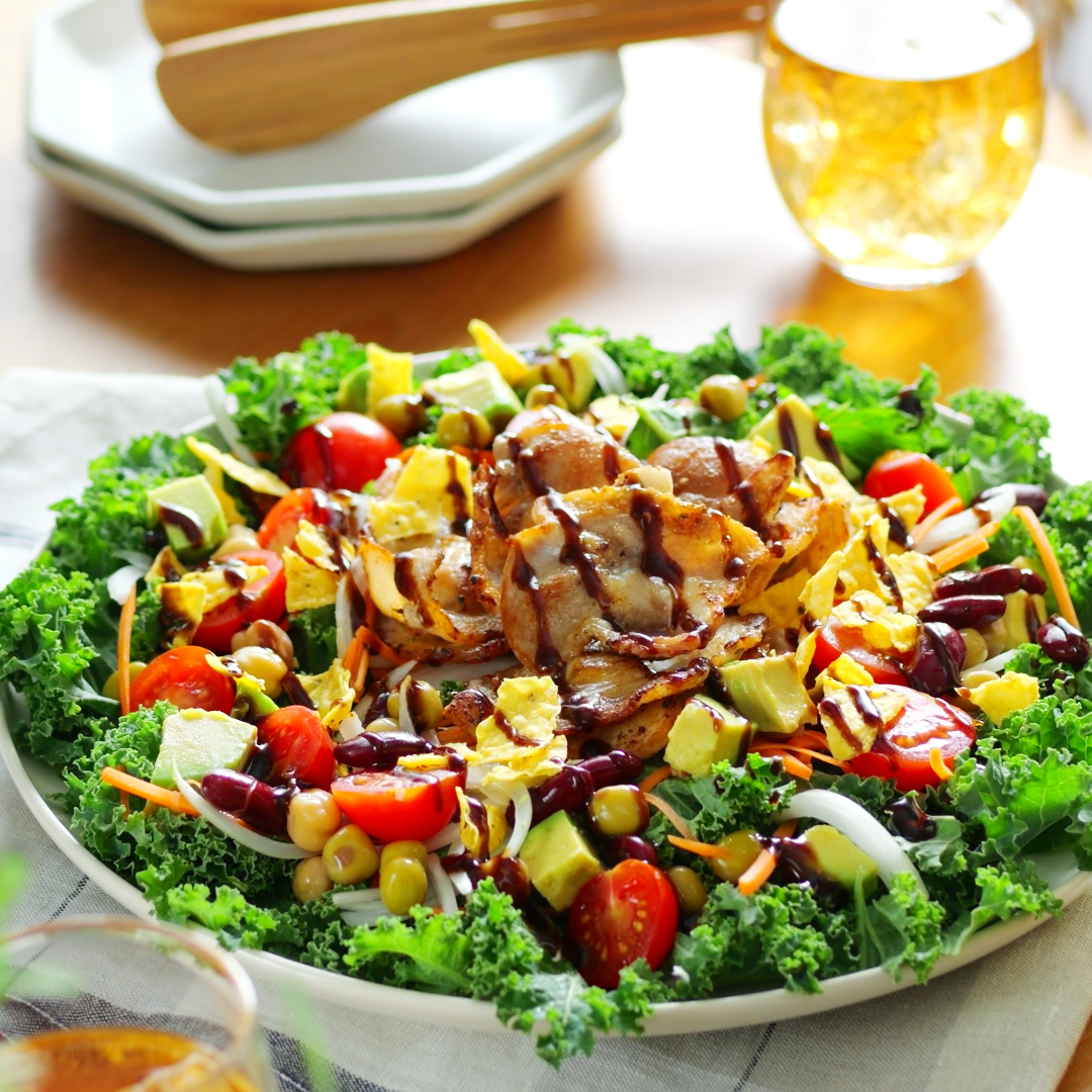 カラフルごちそうサラダ