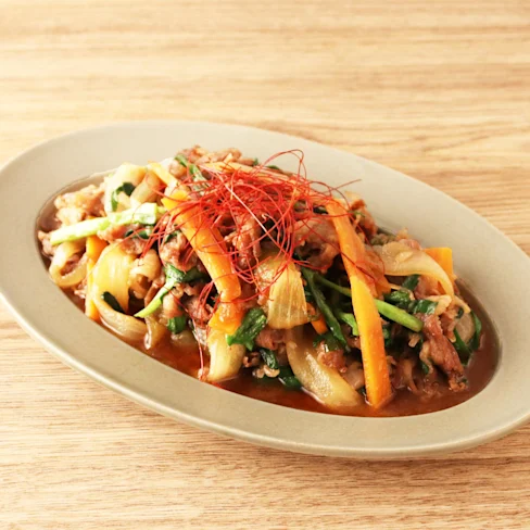 焼肉のたれで!下味冷凍プルコギ