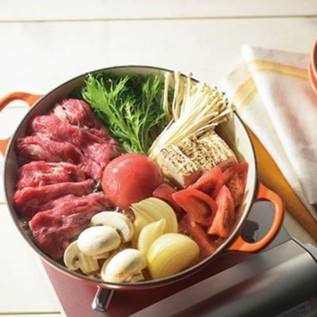 さっぱりおいしいトマトすき焼き