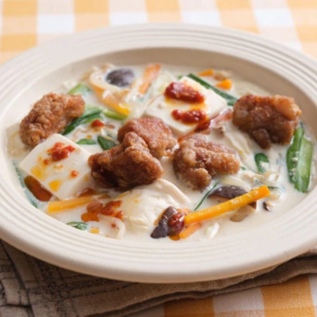 体ぽかぽか たっぷり野菜と豚肉の坦々スープ