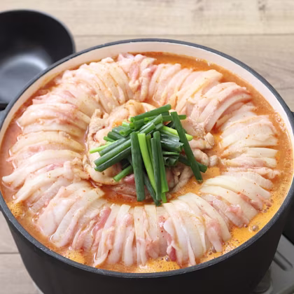 大根の「W味噌」ミルフィーユ鍋