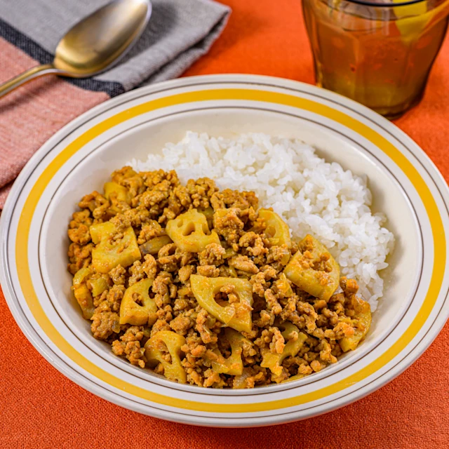 れんこんドライカレー