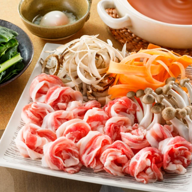 野菜たっぷりすきしゃぶ