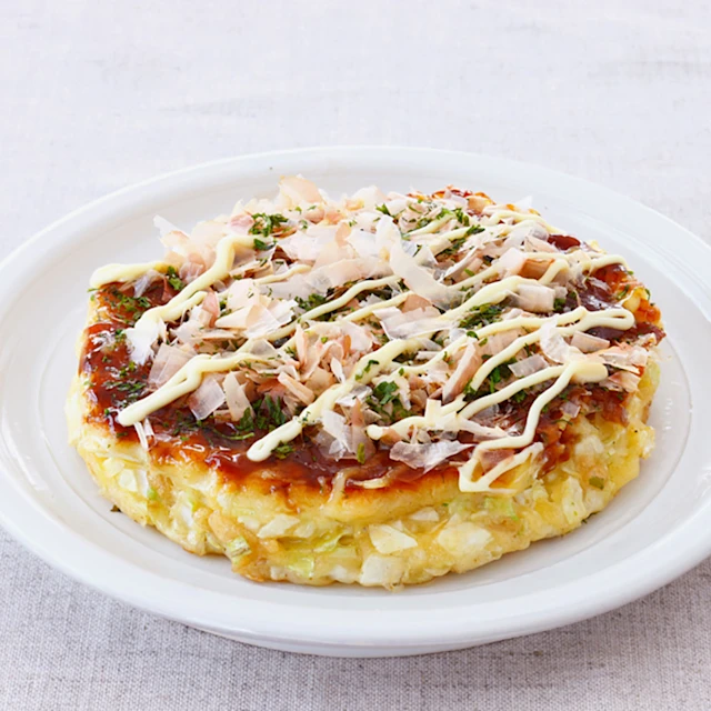 関西風お好み焼き