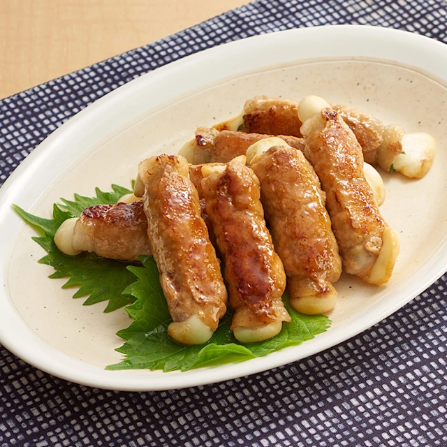 肉巻きしそチーズ