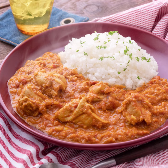 ごろっとチキンのバターチキントマトカレー
