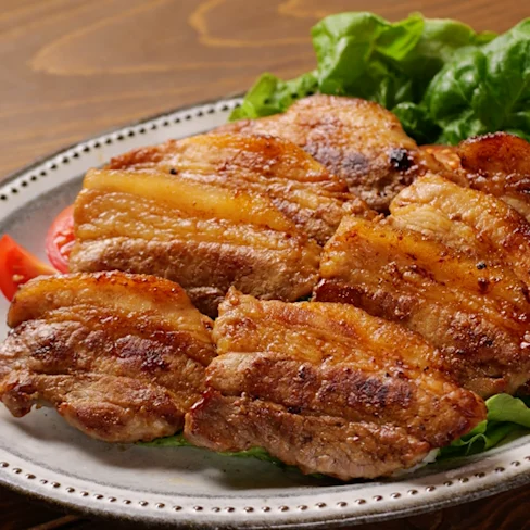 塩麹の豚肉チャーシュー