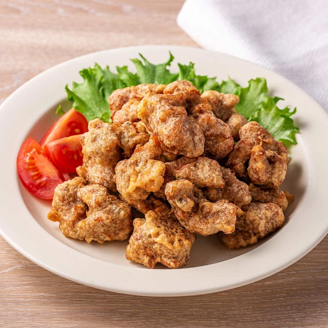 大豆のお肉のざくざく衣の絶品から揚げ