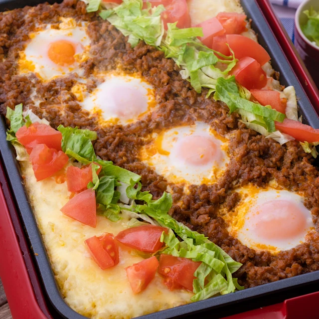 家族みんなでタコライス