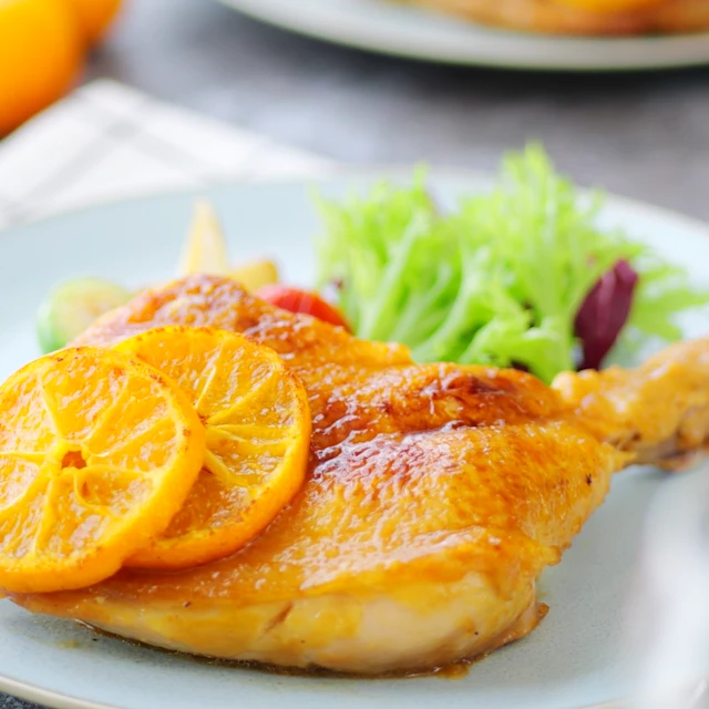 オレンジローストチキン