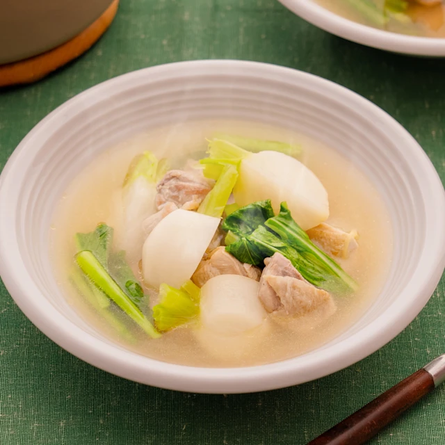 鶏肉と大根のしょうがポトフ