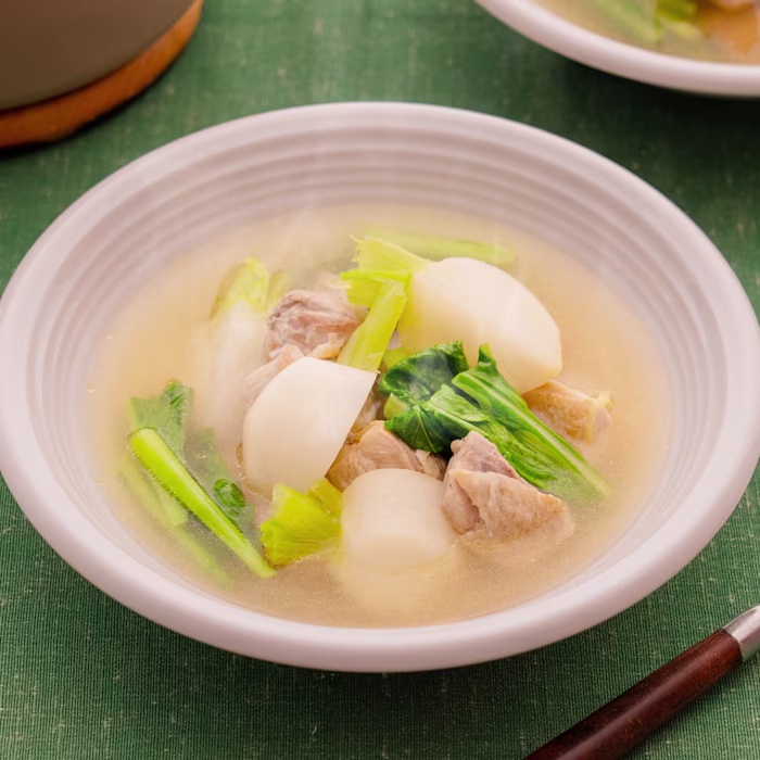 鶏肉と大根のしょうがポトフ