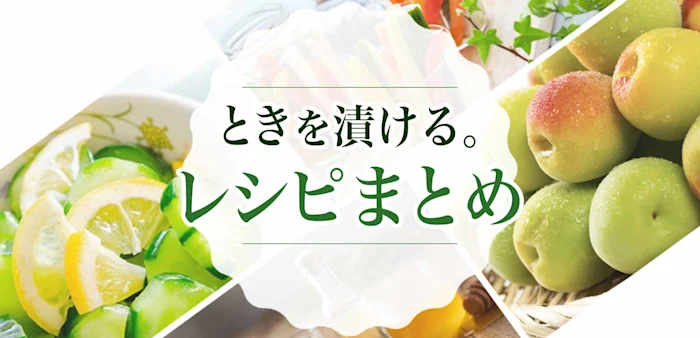 ときを漬ける。レシピまとめ