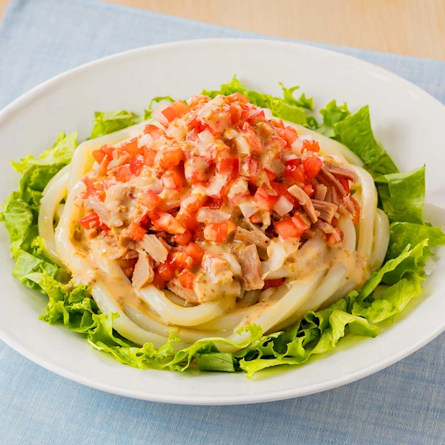 キユーピー トマトとツナの深ごまうどん