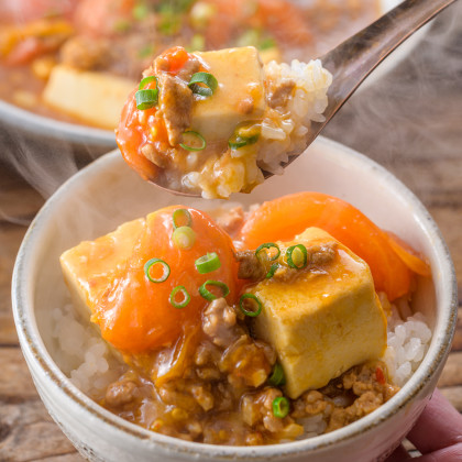 ごはんと食べたい！麻婆トマト